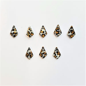 "Leopard Print" Diamond Nail Crystals