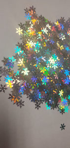 Holographic Snowflakes glitter