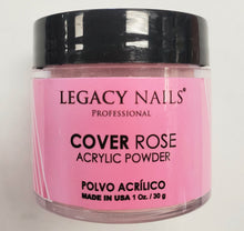 Legacy nails cover rose acrylic powder