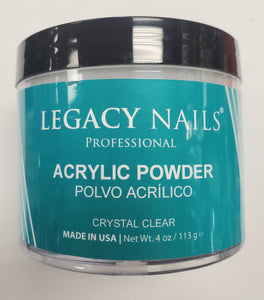 Legacy nails crystal clear acrylic powder
