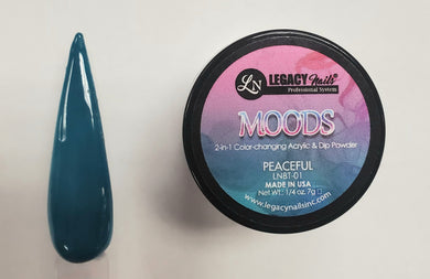 Legacy nails mood change acrylic and dipping powder