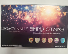 Legacy nails shiny stars colored acrylic powder collection