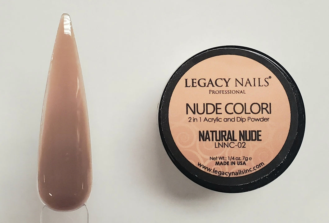 Legacy nails nude colori acrylic and dipping powder collection