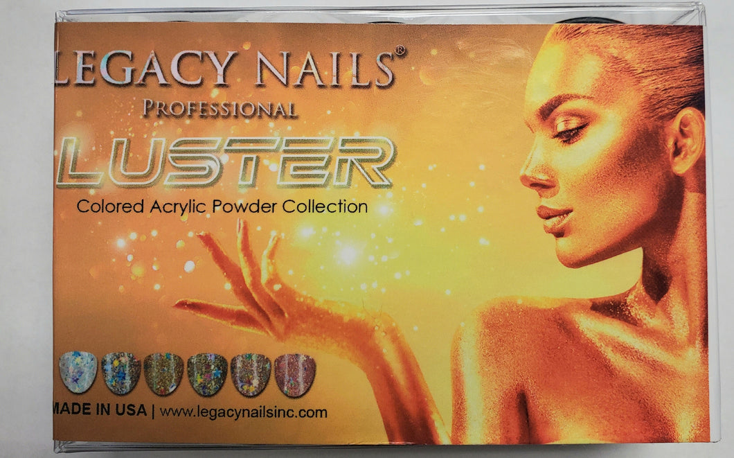 Legacy Nails Colored Acrylic Powder Collection, 