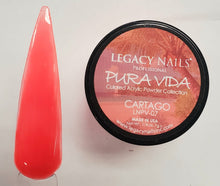 Legacy nails Pura Vida colored acrylic powder collection