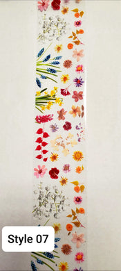 Flower Transfer Nail Foils (8 Styles)