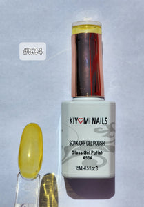 Kiyomi Nails Glass Gel Polish, 0.5 oz