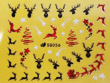 "Jolly Christmas" Nail Stickers (12 Styles)