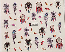 Dream Catcher Water Transfer Nail Decal (12 Styles)