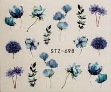 Flower Water Transfer Nail Decal (23 Styles)