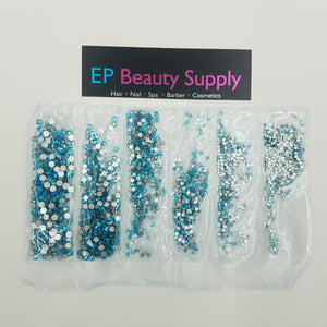 High Quality Glass Crystals Multi Size Pack 1,680pcs
