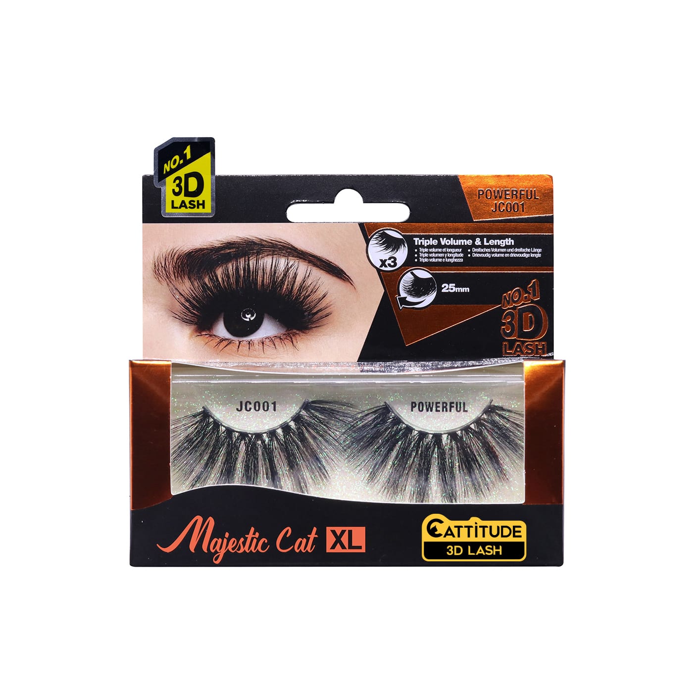 Ebin Majestic Cat 3D 25mm Lash Collection – EP Beauty Supply