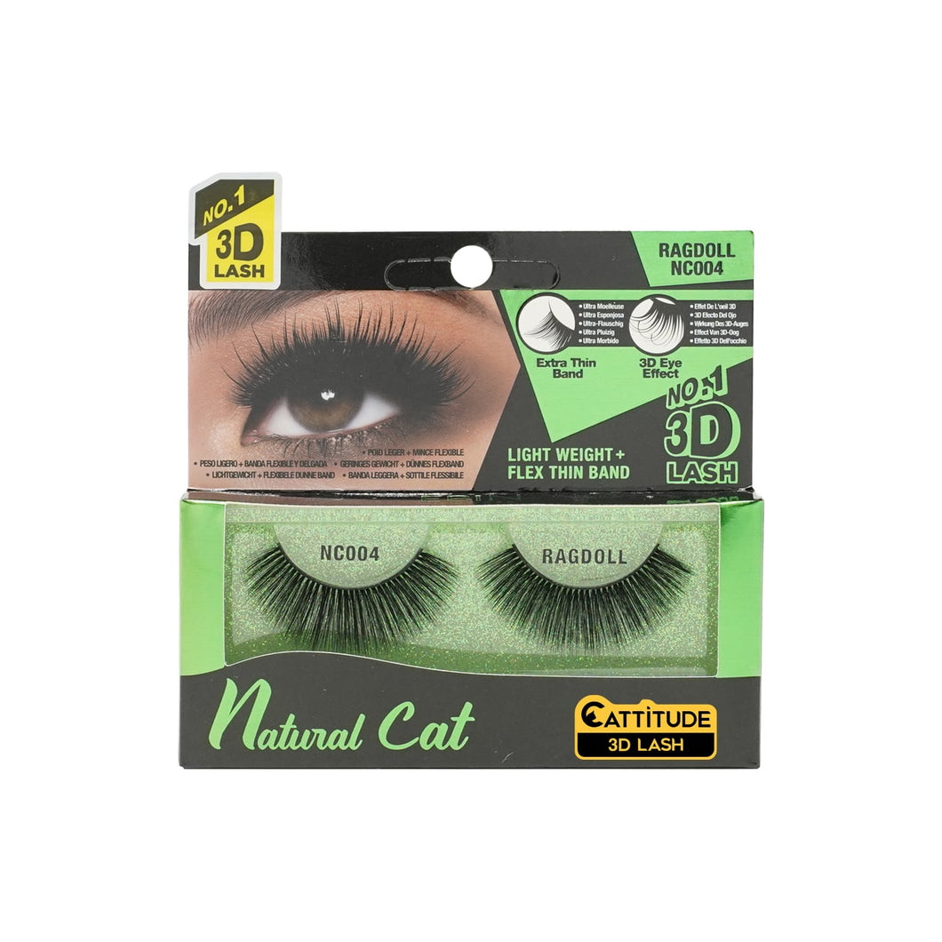 Ebin Natural Cat 3D Lash Collection