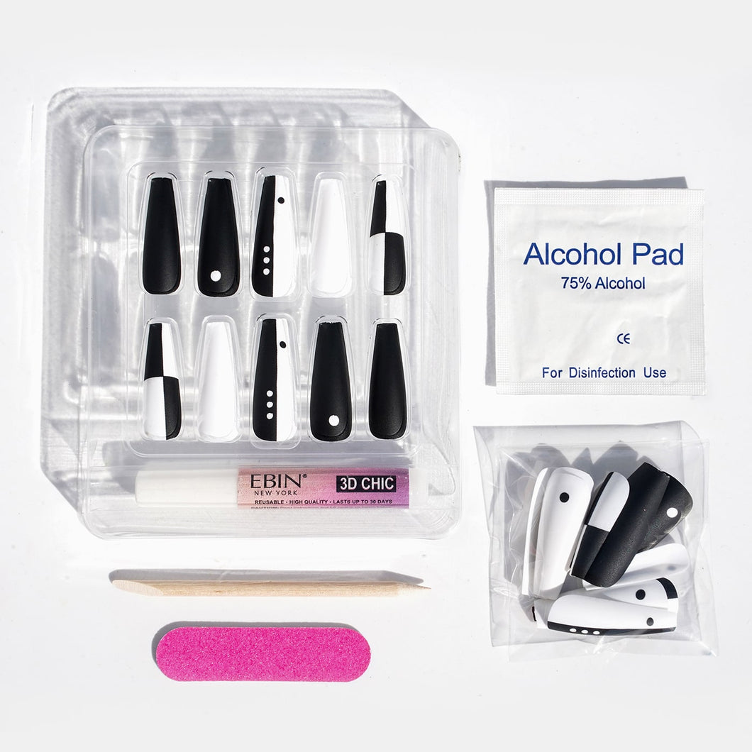 Ebin 3D Chic Nail Tips - Series 1