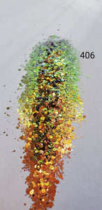 Chameleon Hexagon Glitter (9 colors)