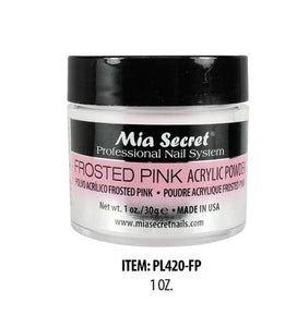 Mia Secret Acrylic Powder - "Frosted Pink" ½ oz / 1 oz / 2 oz
