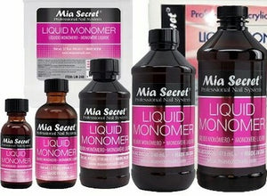 Mia Secret Liquid Monomer, various sizes