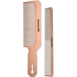 BaBylissPro barberology metal comb set