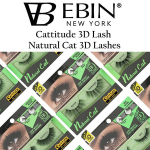Ebin Natural Cat 3D Lash Collection