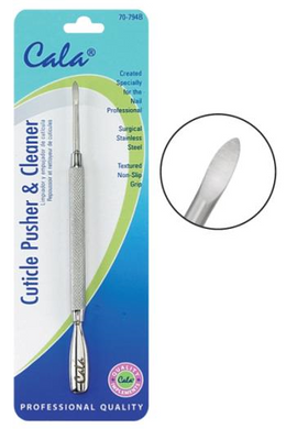 Cala Cuticle Pusher & Cleaner (70-794B)