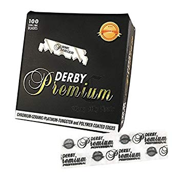 Derby Premium Single Edge Blades (100Blades)