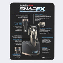 BaBylissPRO SnapFX Clipper - with Snap In/Snap Out Dual Lithium Battery System