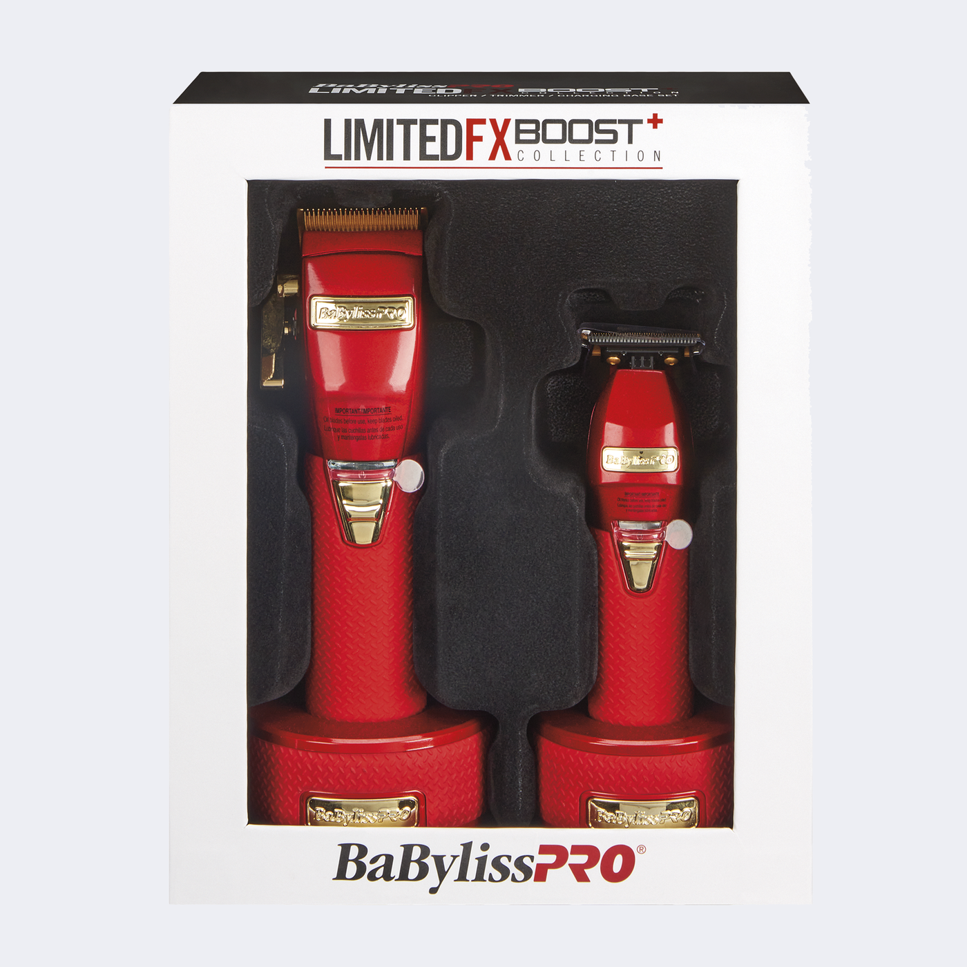 BaBylissPro Boost+ LimitedFX with Clipper, Trimmer & Charging Base BaBylissPro Boost+ LimitedFX with Clipper, Trimmer & Charging Base