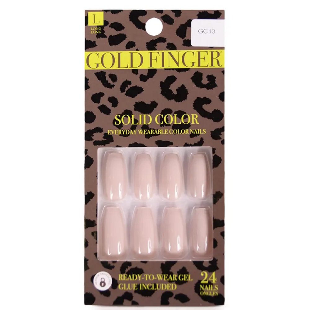 Gold Finger Solid Colors Full Nail - GC13 Magnolia