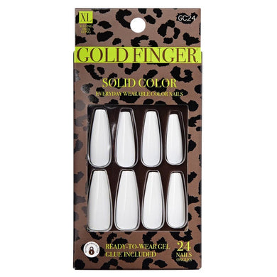 Gold Finger Solid Colors Full Nail - GC24 Sweety