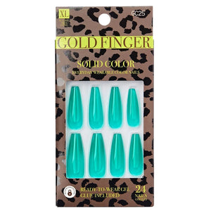 Gold Finger Solid Colors Full Nail - GC25 Angel Eyes