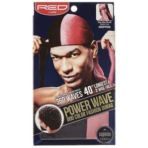 Red by Kiss "Duo Color" Power Wave Durag