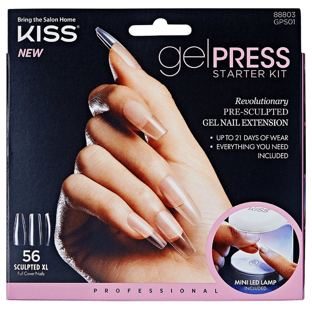 French Kiss | Gloss Short Square Press-On Nails – Revel Nail