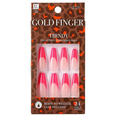 Gold Finger Trendy Full Nail - GD29 Ivy Beauty