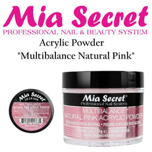 Mia Secret Acrylic Powder - MULTIBALANCE "Natural Pink", various sizes