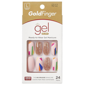 Gold Finger Trendy Full Nail - GD12 One Last Time