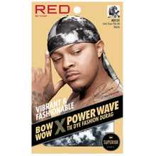 Red by Kiss Bow Wow "Tie Dye" Power Wave Durag