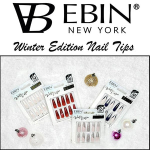 Ebin 3D LUX Nail Tips - Winter Edition