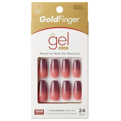Gold Finger Trendy Full Nail - GD20 Pandora's Box