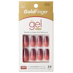 Gold Finger Trendy Full Nail - GD20 Pandora's Box
