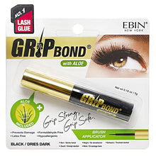 Ebin Grip Bond Lash Adhesive with Aloe (White or Black)