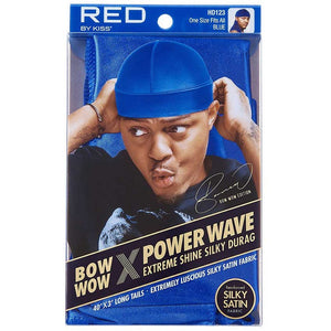 Red by Kiss Bow Wow "Extreme Shine" Silky Power Wave Durag