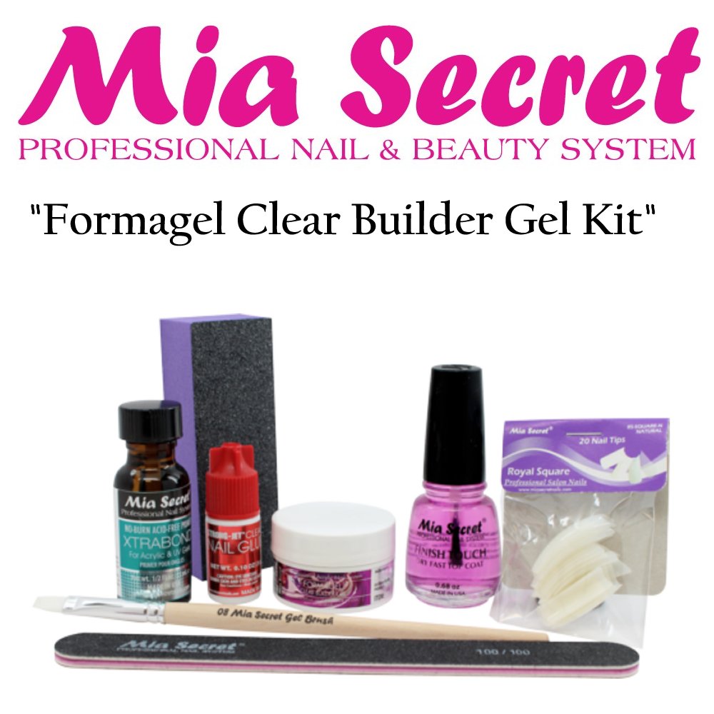Mia Secret Kit - Formagel Clear Builder Gel – EP Beauty Supply