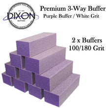 Dixon 3 Way Buffer - Purple with White Grit