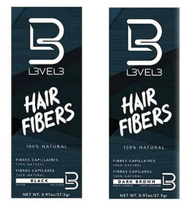 L3VEL3 - Hair Fibers (Black or Dark Brown)