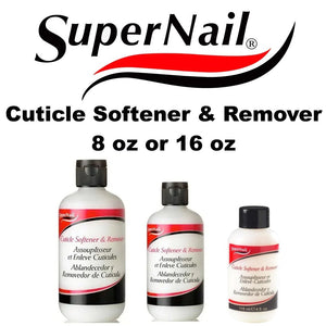 Supernail Cuticle Softener & Remover 4 oz / 8 oz. / 16 oz.