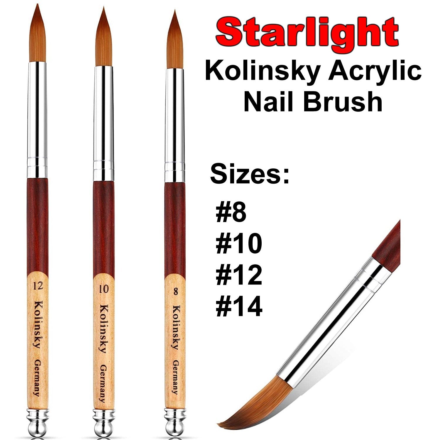 Acrylic Brush #14 – DND Gel USA