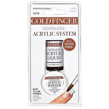 Gold Finger Odorless Acrylic System "Liquid & Powder" - Clear