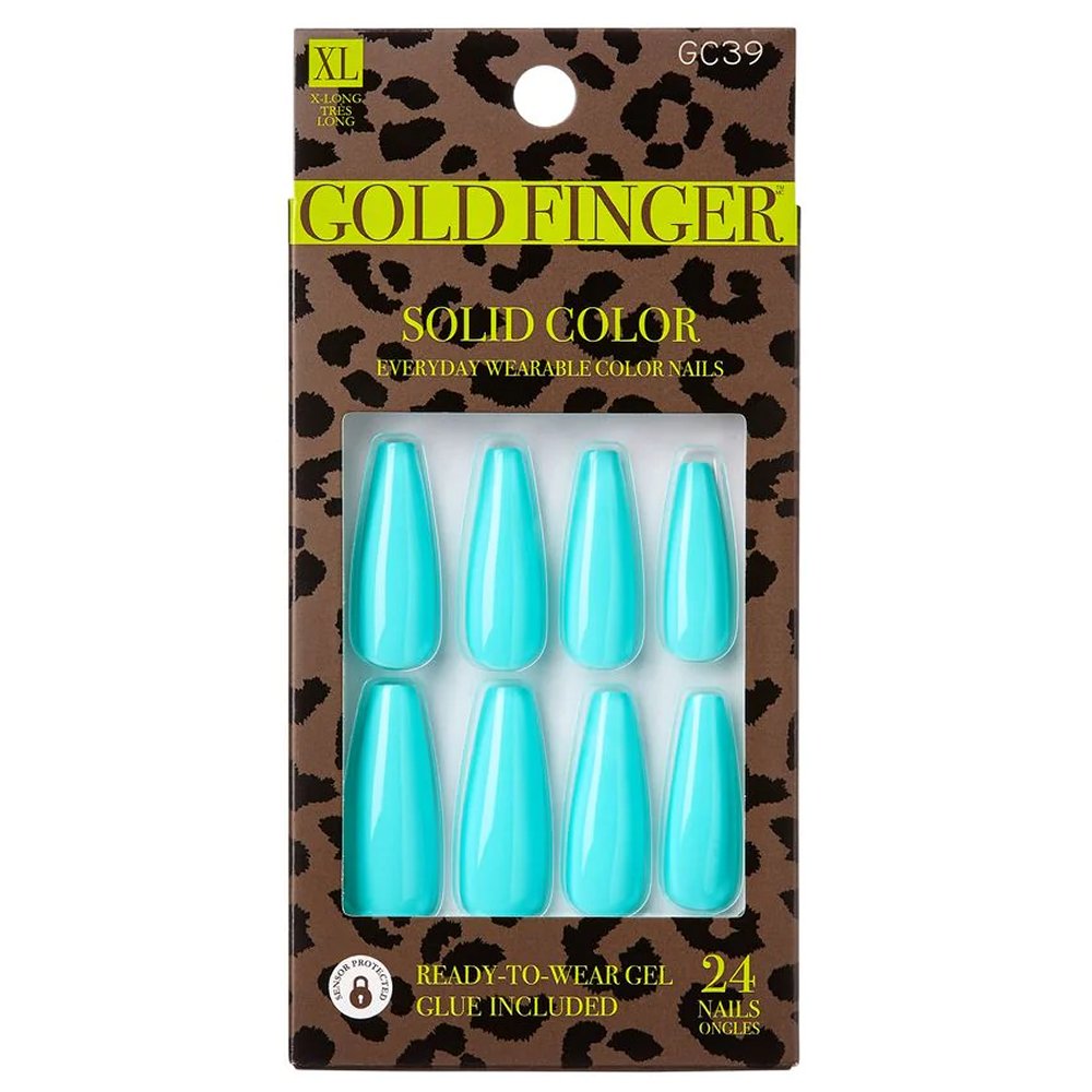 Gold Finger Solid Colors Full Nail - GC39 Guesswork