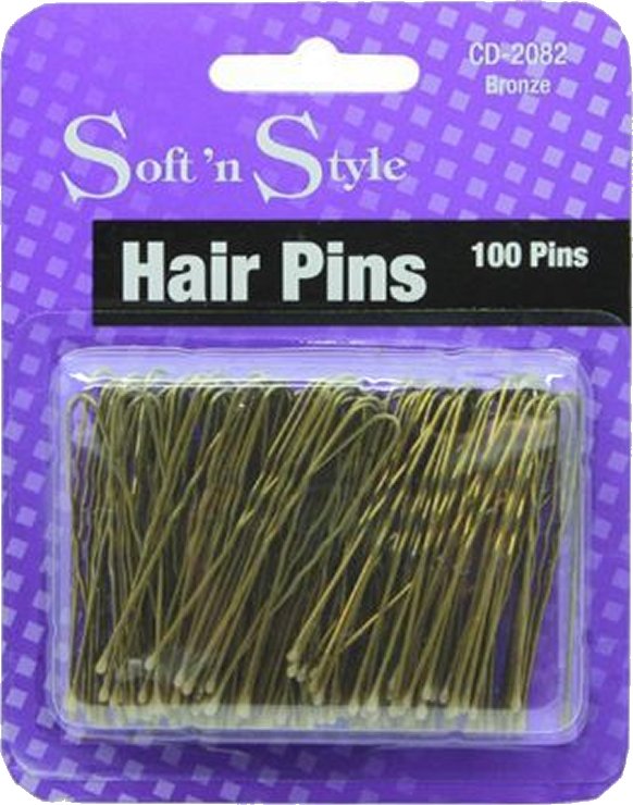 Soft 'n Style100pk Hair Pins (CD-2082)