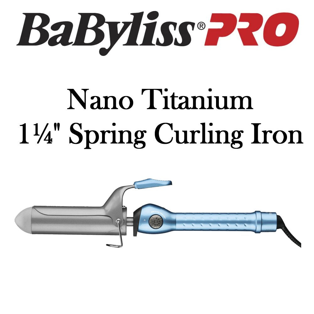BaBylissPRO Nano Titanium - Spring 1½